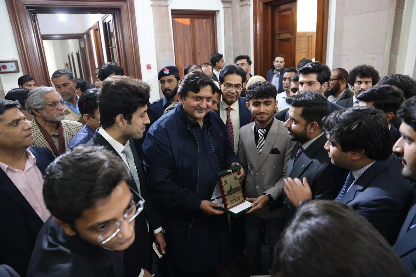 Students of Political Science paid a visit to the Punjab Assembly